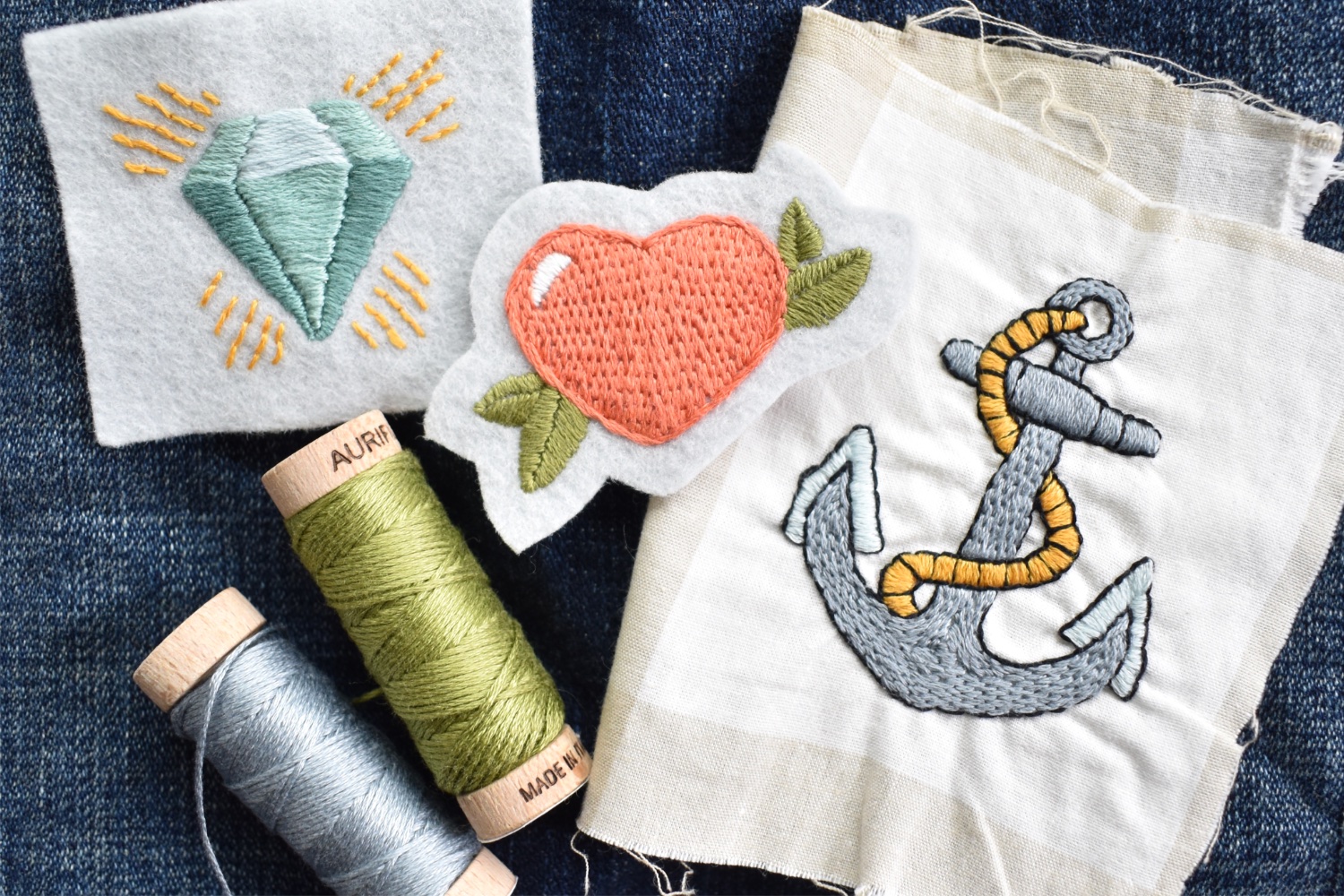 how to add embroidered patches