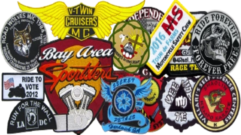 What Motorcycle Patches Say About the Riders Who Wear Them