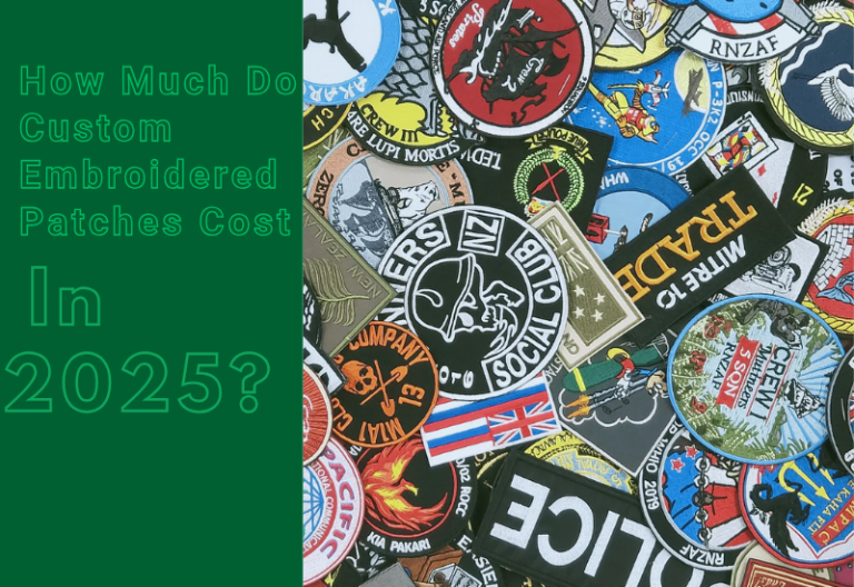 How Much Do Custom Embroidered Patches Cost in 2025?
