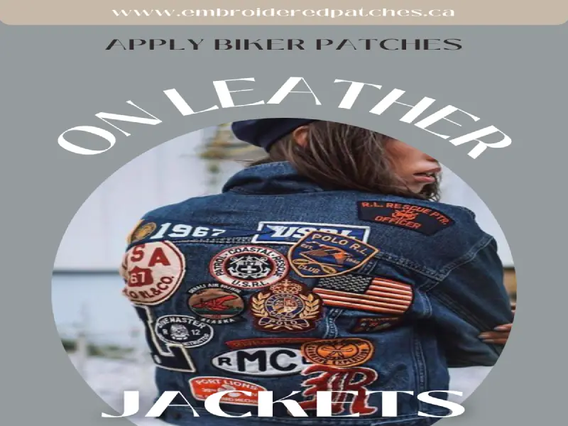 Apply Custom Biker Patches to Leather Jackets