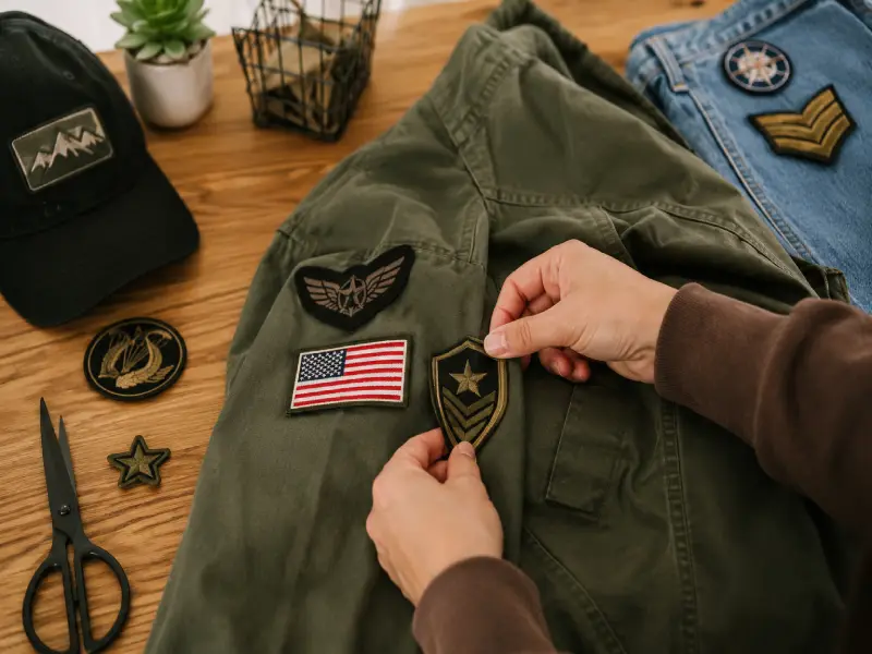 Style Your Military Patches